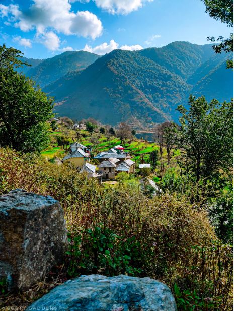 Views of Gunehar Trek, Himachal Pradesh